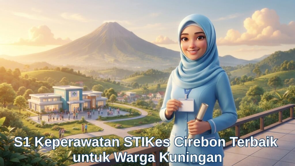 Mahasiswa aktif sedang mengikuti praktikum s1 keperawatan di STIKes Cirebon bagi warga Kuningan
