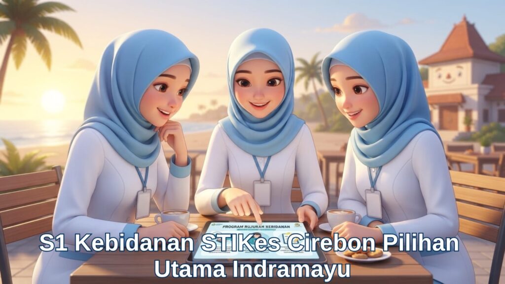 Mahasiswa kebidanan asal Indramayu yang sedang mengikuti praktik laboratorium di kampus STIKes Cirebon