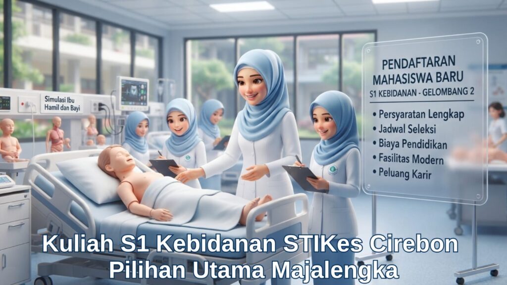 Mahasiswa asal Majalengka yang mengikuti kegiatan perkuliahan s1 kebidanan di STIKes Cirebon