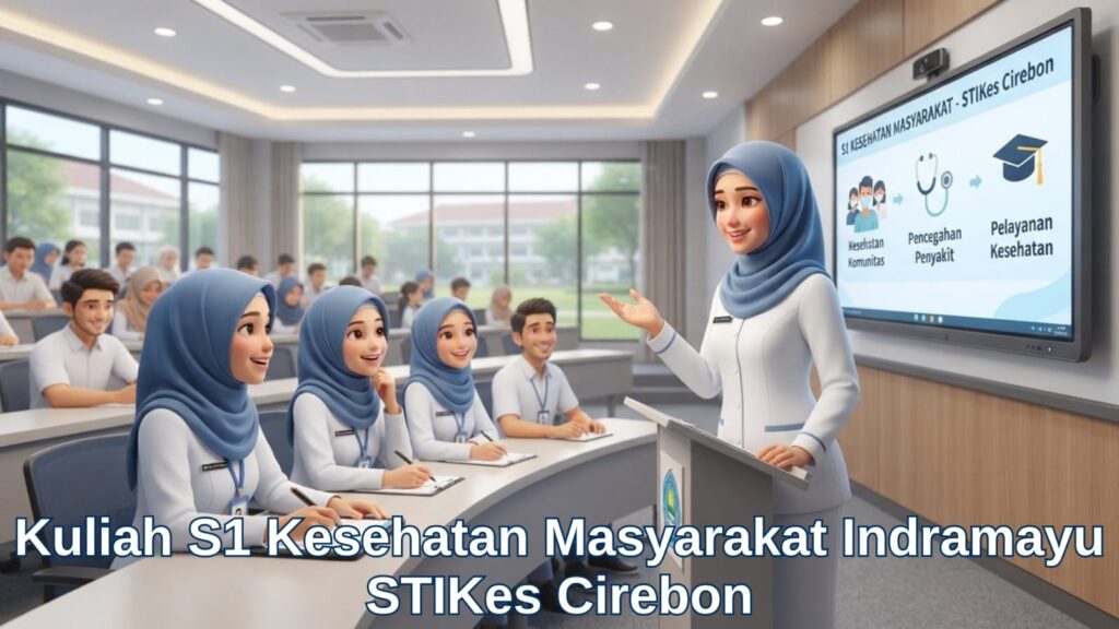 Mahasiswa asal Indramayu mengikuti perkuliahan kuliah s1 kesehatan masyarakat di STIKes Cirebon