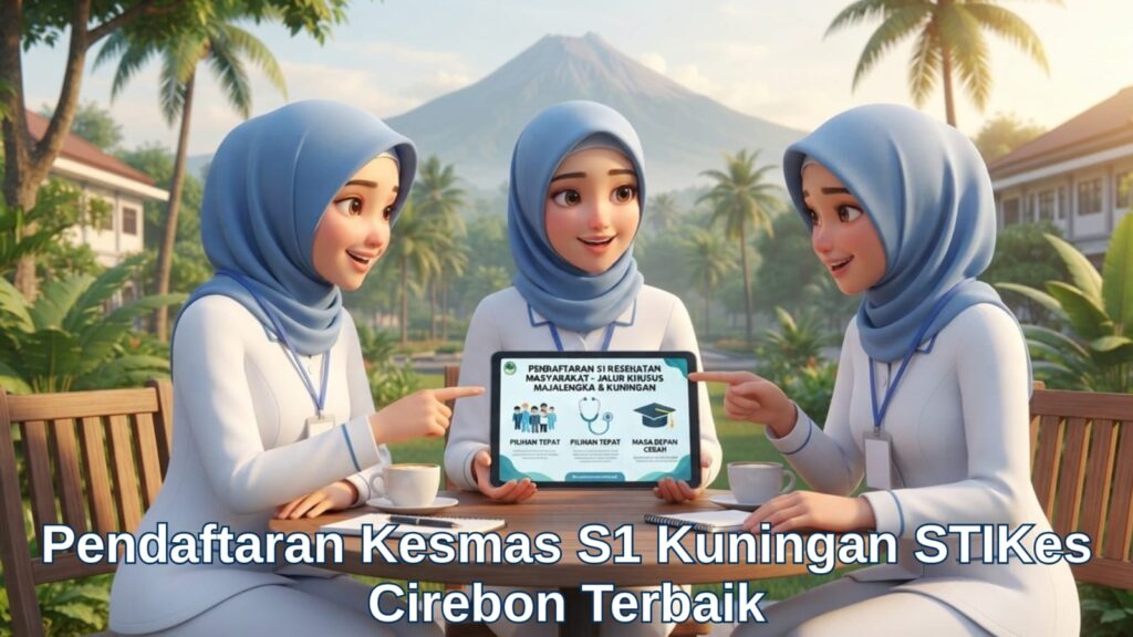 Calon mahasiswa asal Kuningan mengikuti proses pendaftaran kesmas s1 di STIKes Cirebon
