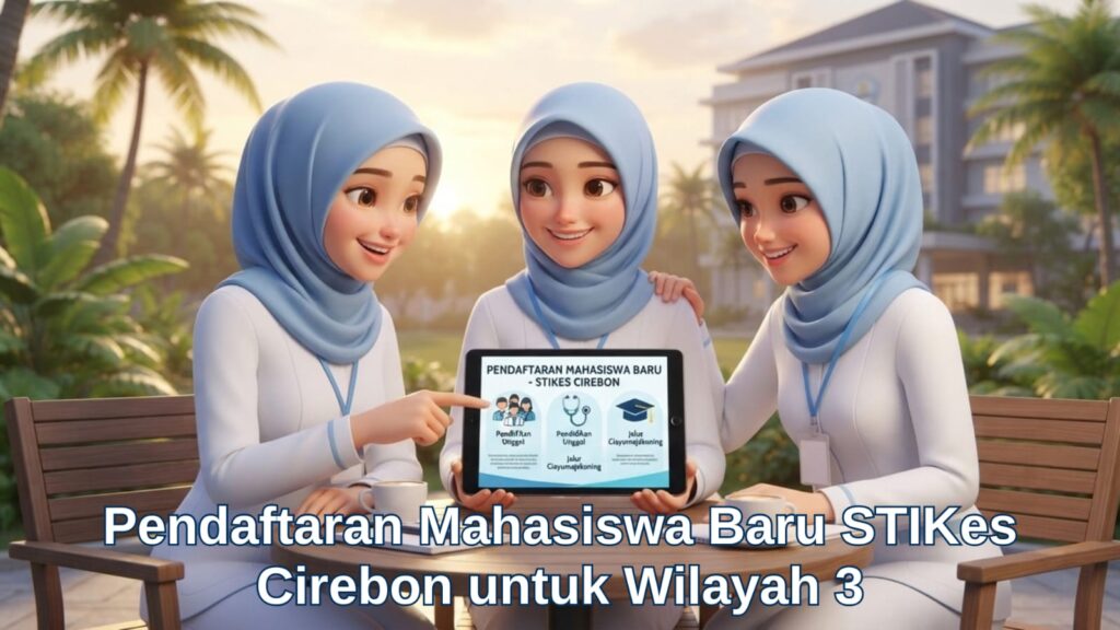 Suasana pendaftaran mahasiswa baru stikes cirebon bagi pelajar asal Indramayu, Majalengka, dan Kuningan