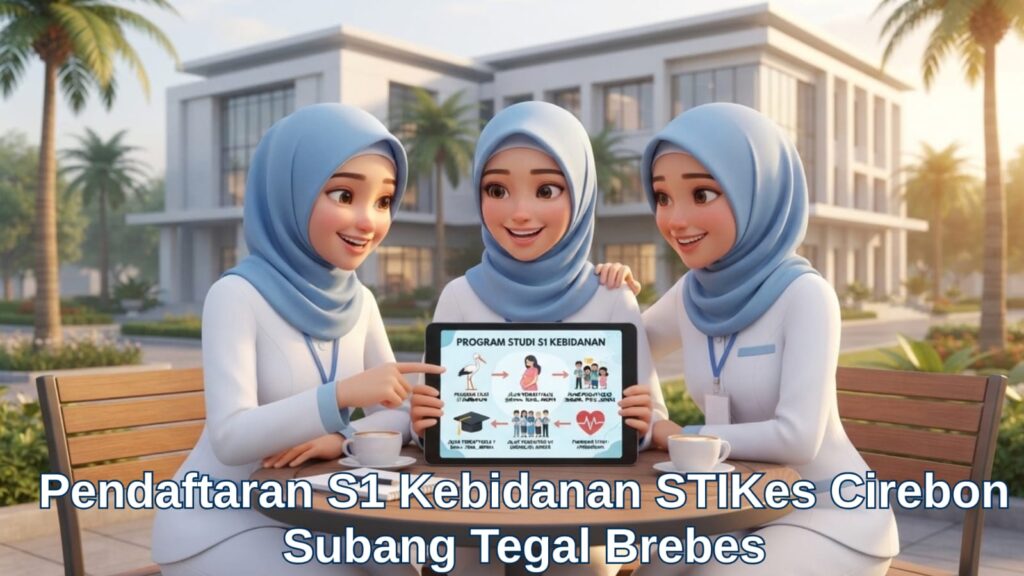 Mahasiswa mengikuti praktikum S1 Kebidanan STIKes Cirebon target Subang Tegal Brebes