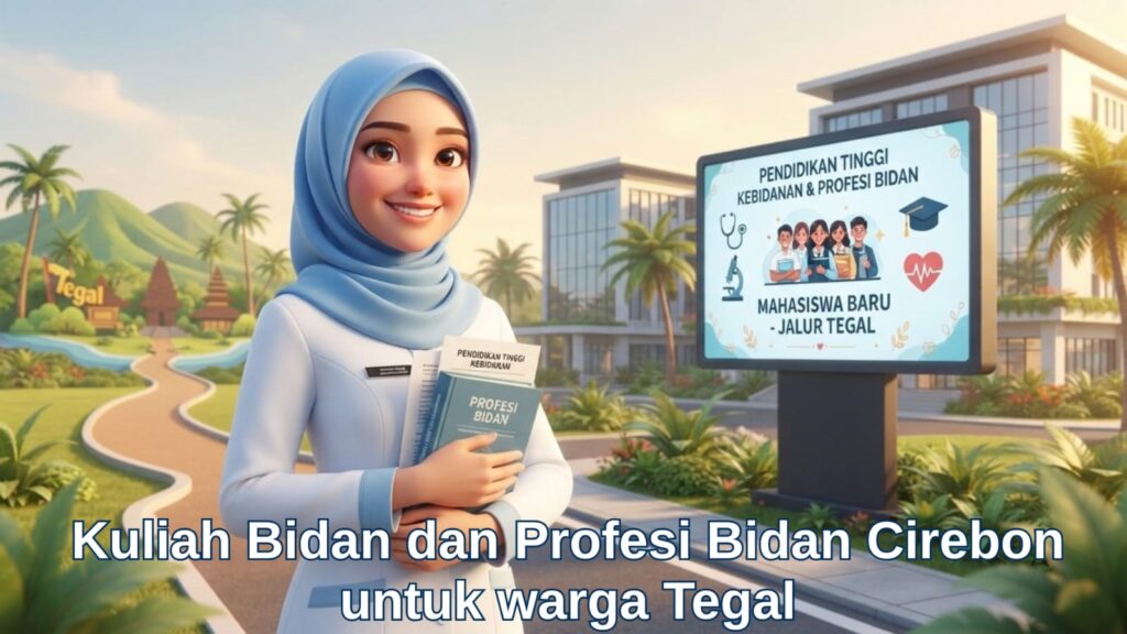Suasana kegiatan belajar Kuliah Bidan dan Profesi Bidan Cirebon untuk warga Tegal di kampus STIKes Cirebon
