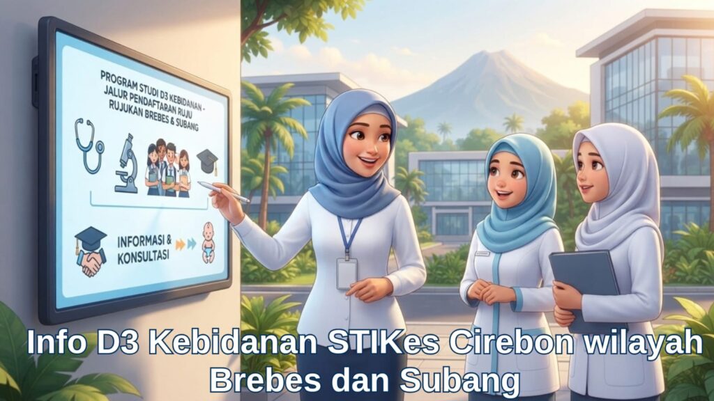Mahasiswa mengikuti praktikum D3 Kebidanan STIKes Cirebon rujukan wilayah Brebes dan Subang