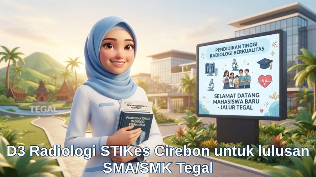Mahasiswa mengikuti praktikum D3 Radiologi STIKes Cirebon untuk lulusan SMA/SMK Tegal