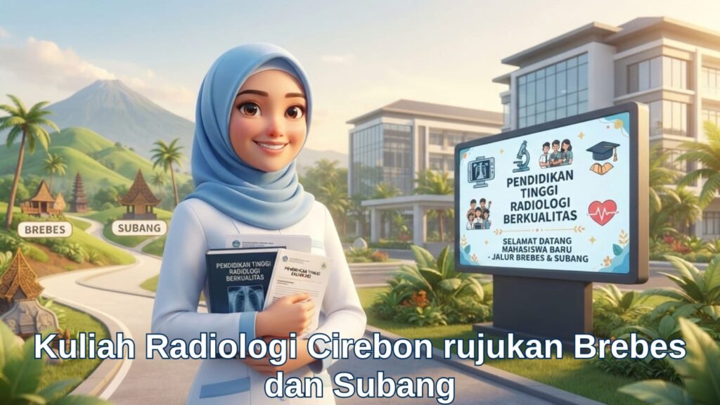 Mahasiswa mengikuti praktikum Kuliah Radiologi Cirebon rujukan Brebes dan Subang