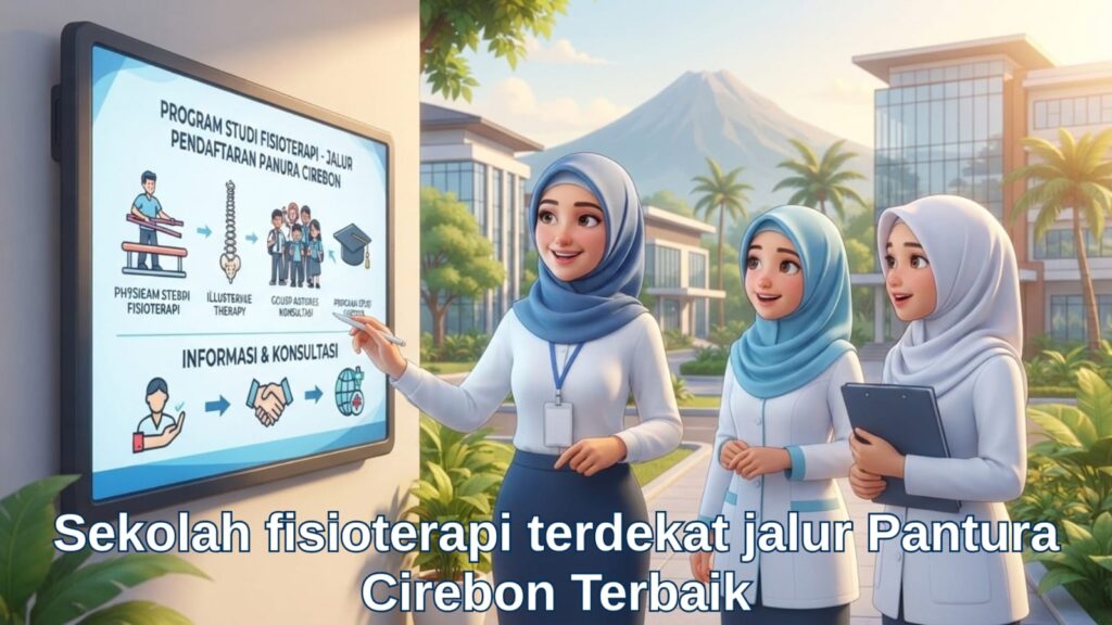 Mahasiswa praktik di Sekolah fisioterapi terdekat jalur Pantura Cirebon