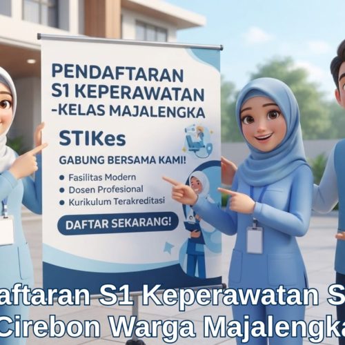 Suasana pendaftaran s1 keperawatan di STIKes Cirebon yang ramah bagi calon mahasiswa asal Majalengka