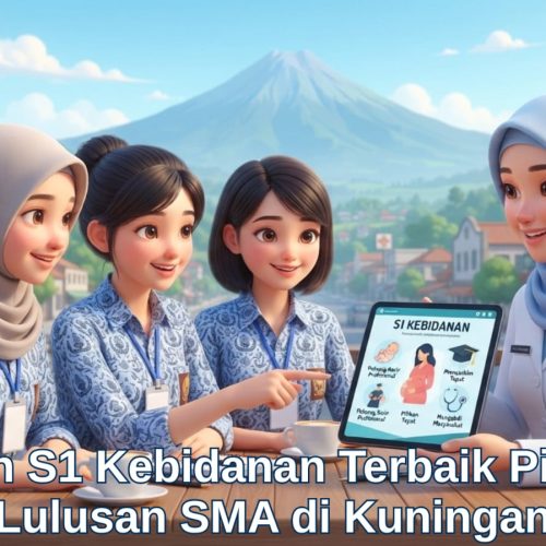 Suasana mahasiswi lulusan SMA asal Kuningan yang mengikuti kuliah s1 kebidanan di kampus