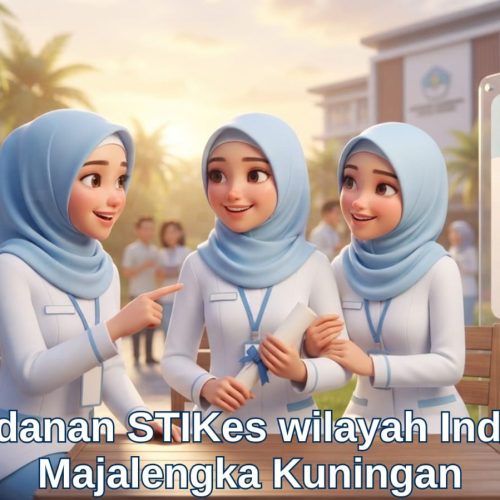Mahasiswi asal Indramayu Majalengka Kuningan mengikuti kuliah d3 kebidanan di kampus