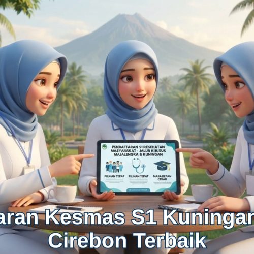 Calon mahasiswa asal Kuningan mengikuti proses pendaftaran kesmas s1 di STIKes Cirebon