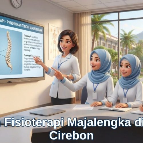 Mahasiswa asal Majalengka mengikuti praktikum di jurusan fisioterapi STIKes Cirebon