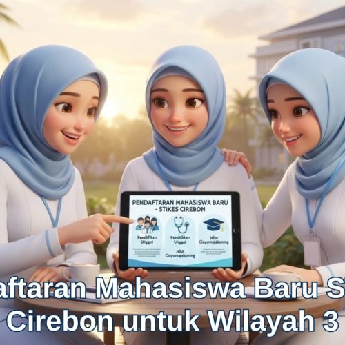 Suasana pendaftaran mahasiswa baru stikes cirebon bagi pelajar asal Indramayu, Majalengka, dan Kuningan
