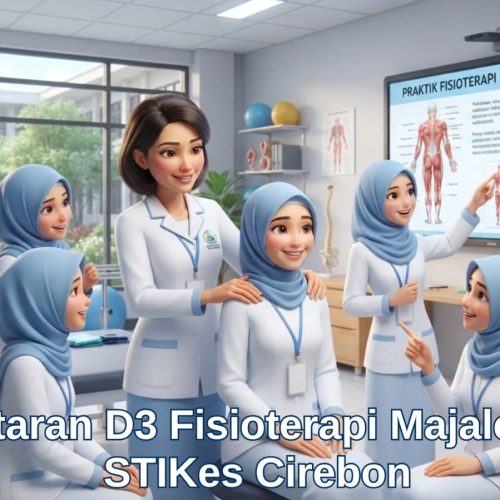 Calon mahasiswa asal Majalengka melakukan pendaftaran d3 fisioterapi di STIKes Cirebon