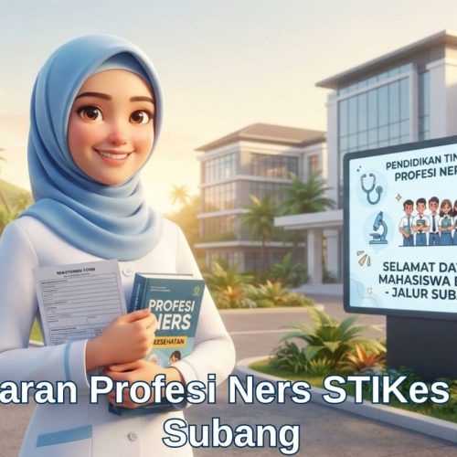 Calon mahasiswa menyimak informasi pendaftaran Profesi Ners STIKes Cirebon wilayah Subang