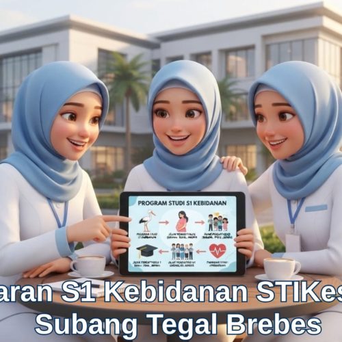 Mahasiswa mengikuti praktikum S1 Kebidanan STIKes Cirebon target Subang Tegal Brebes