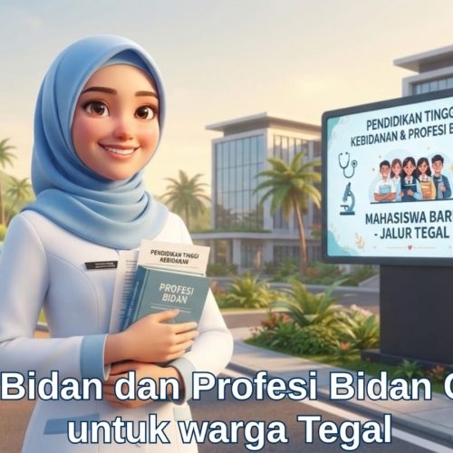 Suasana kegiatan belajar Kuliah Bidan dan Profesi Bidan Cirebon untuk warga Tegal di kampus STIKes Cirebon