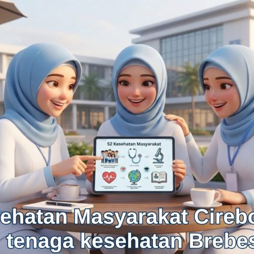 Mahasiswa aktif mengikuti perkuliahan S2 Kesehatan Masyarakat Cirebon untuk tenaga kesehatan Brebes