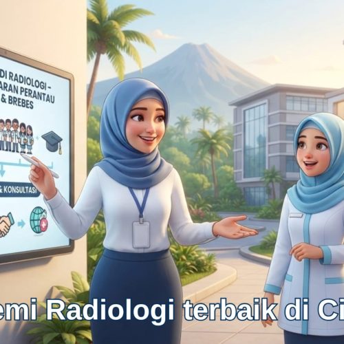 Mahasiswa mengikuti praktikum di Akademi Radiologi terbaik di Cirebon untuk perantau Subang Brebes